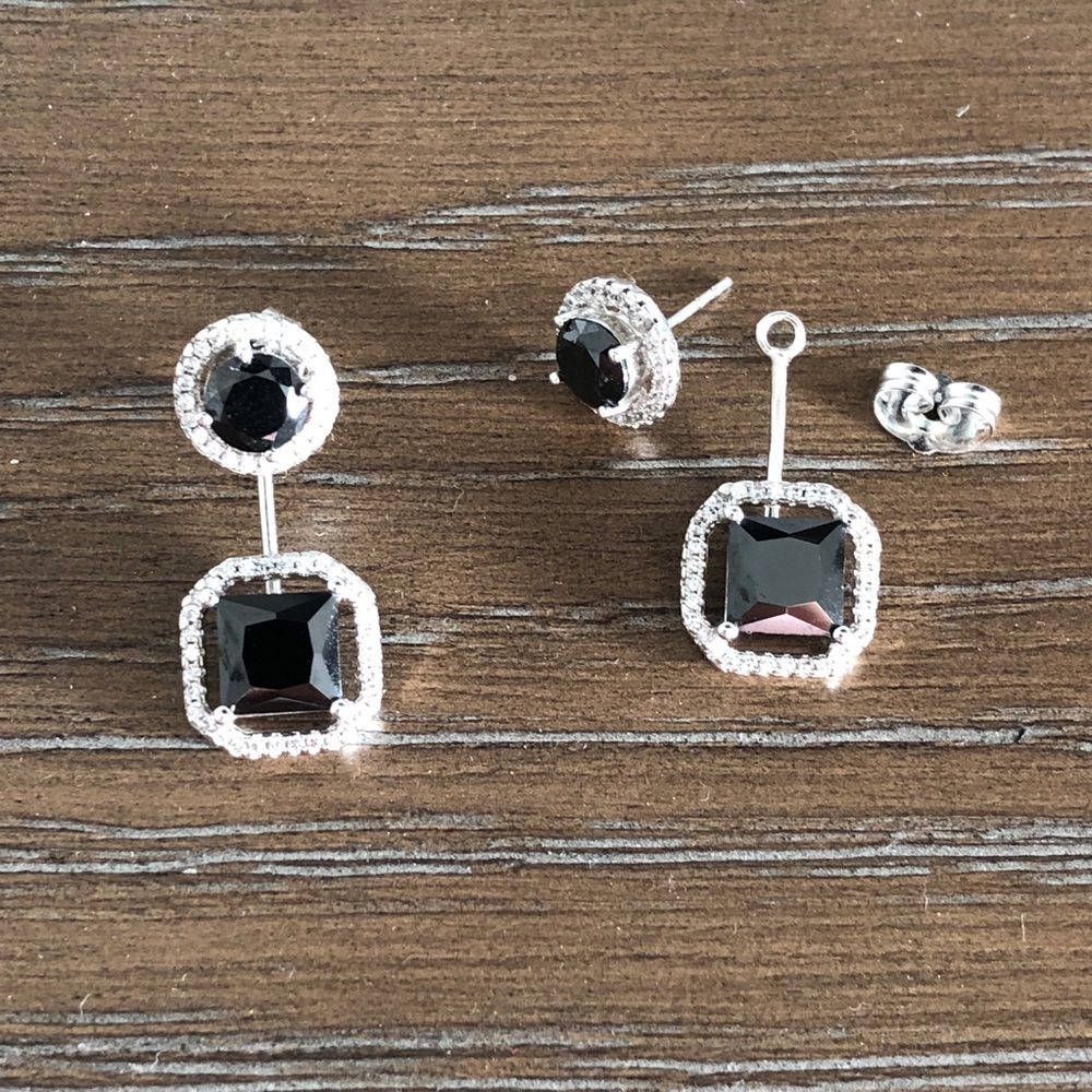 Ear Jacket Earrings Can Be Worn 2 Ways